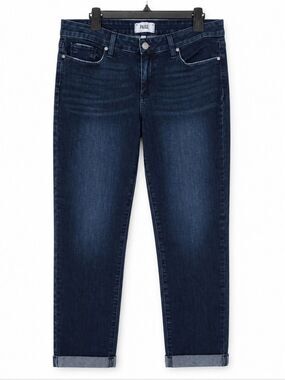 PAIGE Kylie Cropped Jeans Women's Dark Blue Size 31